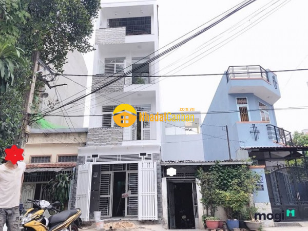 Nhà mt kd hạ chào 1,5 tỷ nguyễn súy, tân quý, tân phú, 128m2, 4 tầng, 6pn.