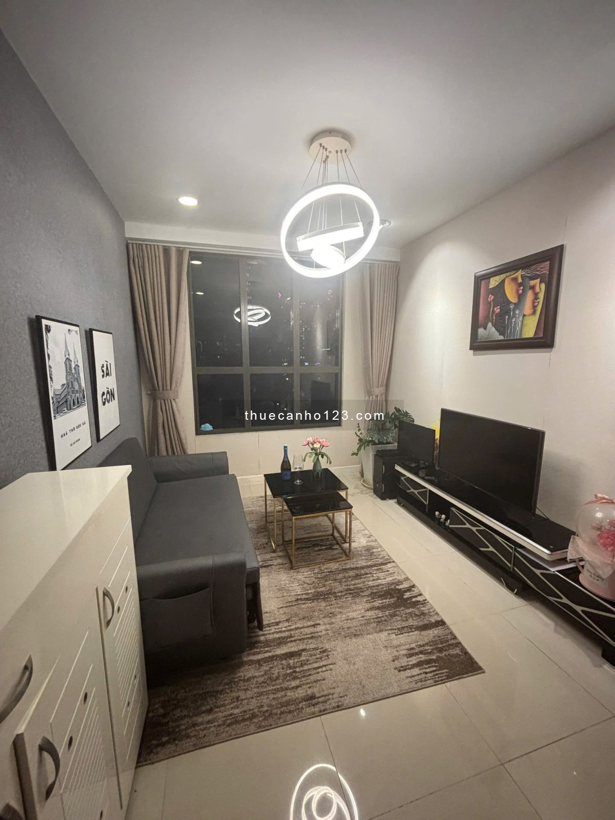 Cho thuê 1PN1WC | Full nội thất cao cấp, 16tr/th, ICON56 – Căn hộ sang giữa lòng Sài Gòn - 180241601 - Thuecanho123.com