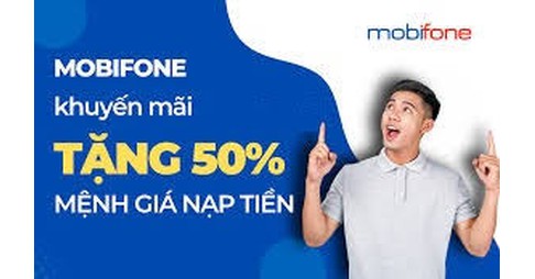 Ngày Vàng đã tới - Nạp thẻ MobiFone là hời 50