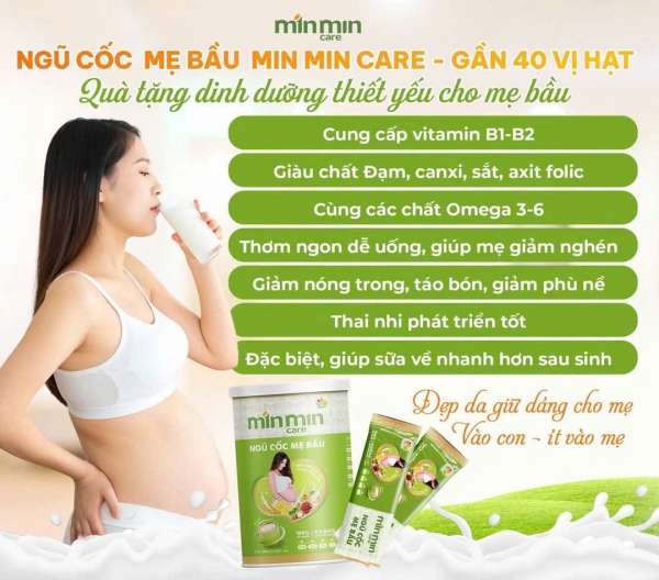 Sữa ngũ cốc Min Min