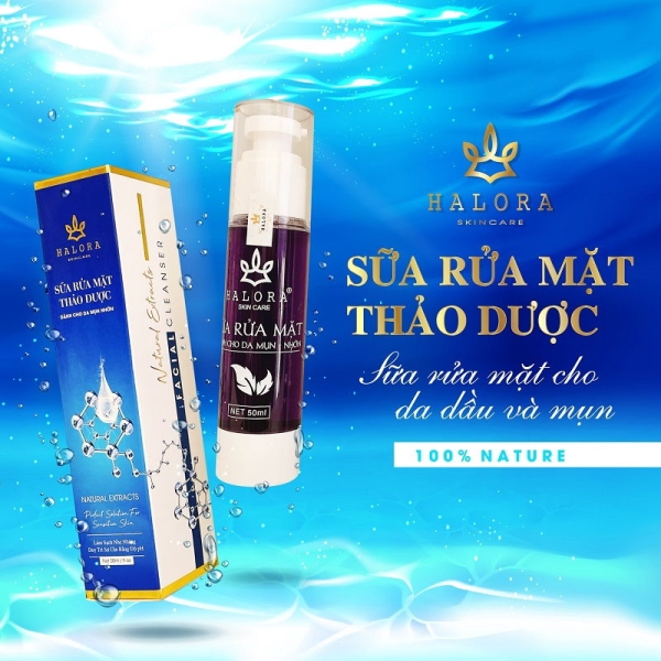 Sữa rửa mặt thảo dược
